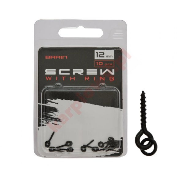Wkrętka Screw WithRing 12mm 10szt