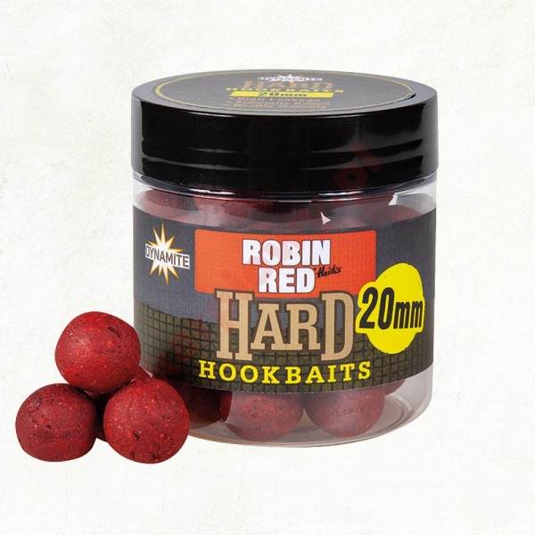 Kulki Hard Hookbaits Robin Red 20mm