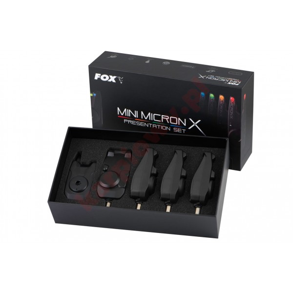 Sygnalizatory Mini Micron X inc. Hardcase 4 Rod Set