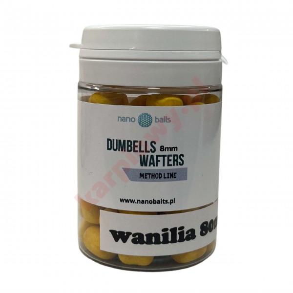 Method Feeder Dumbells Wafters 8mm Wanilia 80ml