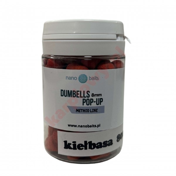 Method Feeder Dumbells pop UP 8mm Kiełbasa 80ml
