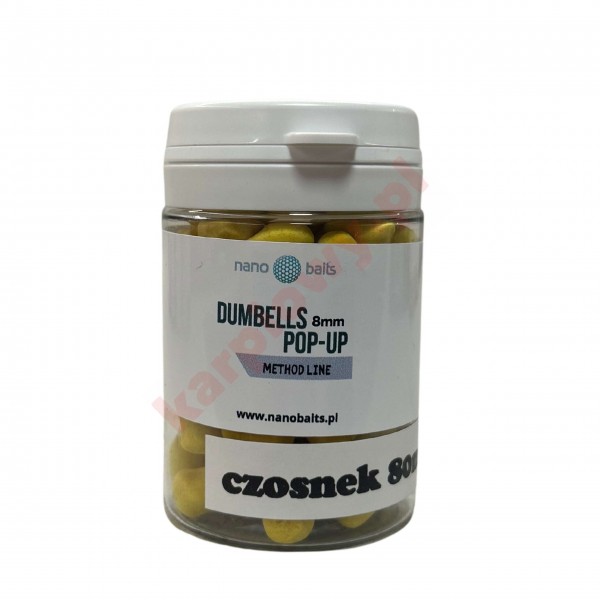 Method Feeder Dumbells Wafters 8mm Wanilia 80ml
