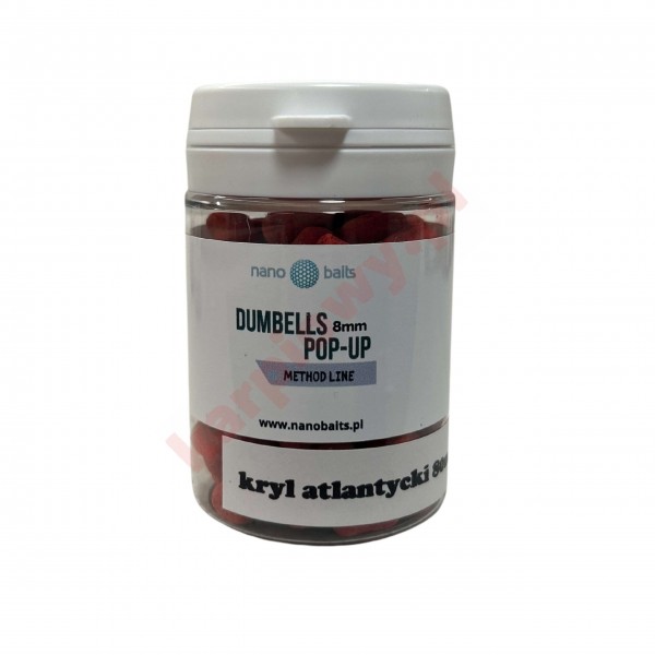 Method Feeder Dumbells pop UP 8mm Kryl Atlantycki 80ml