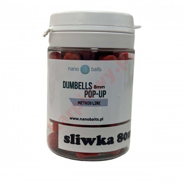Method Feeder Dumbells pop UP 8mm Śliwka 80ml