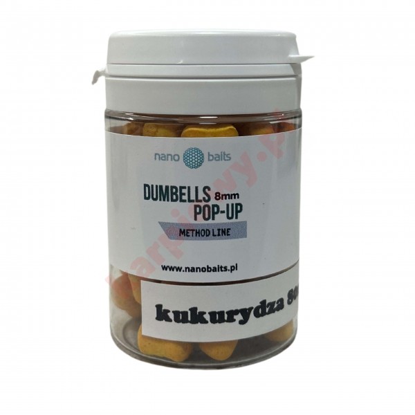 Method Feeder Dumbells pop UP 8mm Kukurydza 80ml