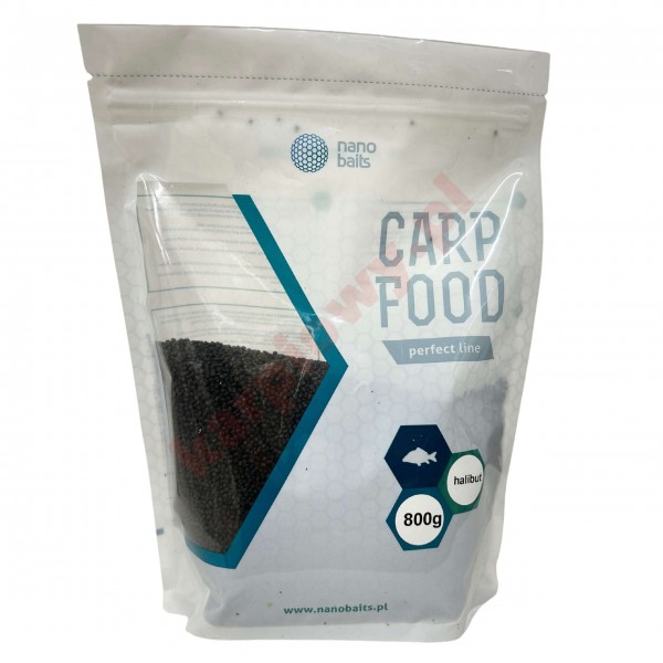 Pellet 2mm Czarny Halibut 800g