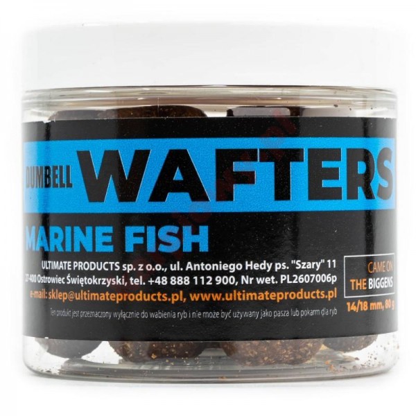 Kulki Marine Fish Dumbell Wafters 14/18mm