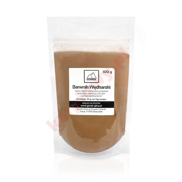 Barwnik wędkarski GÓREK / brązowy 100g