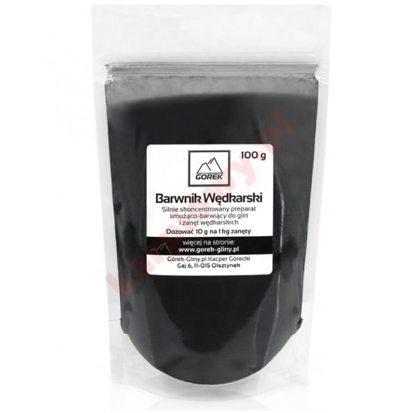 Barwnik wędkarski GÓREK / czarny 100g