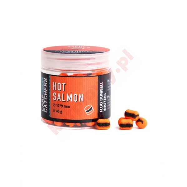 KULKI FLUO DUMBELL WAFTERS HOT SALMON 10*7