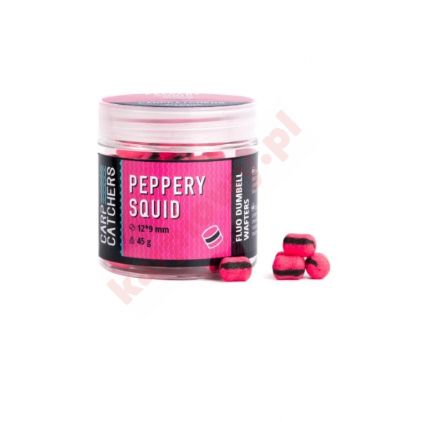 KULKI FLUO DUMBELL WAFTERS PEPPERY SQUID 10*7