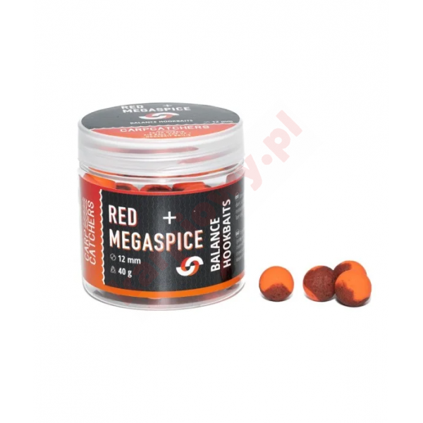 Kulki  BALANCE HOOK RED + MEGASPICY 12mm