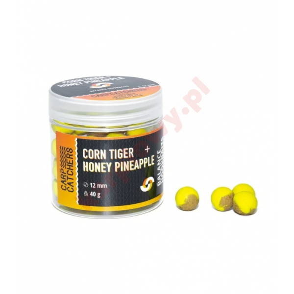 Kulki Balance Boilies Carp Catchers Corn Tiger&Honey Pineapple 12mm