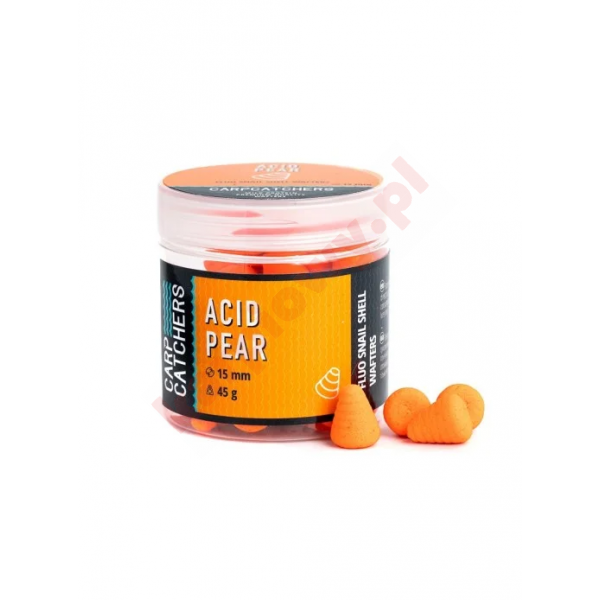 KULKI FLUO SNAIL SHELL WAFTERS ACID PEAR 15*12 mm