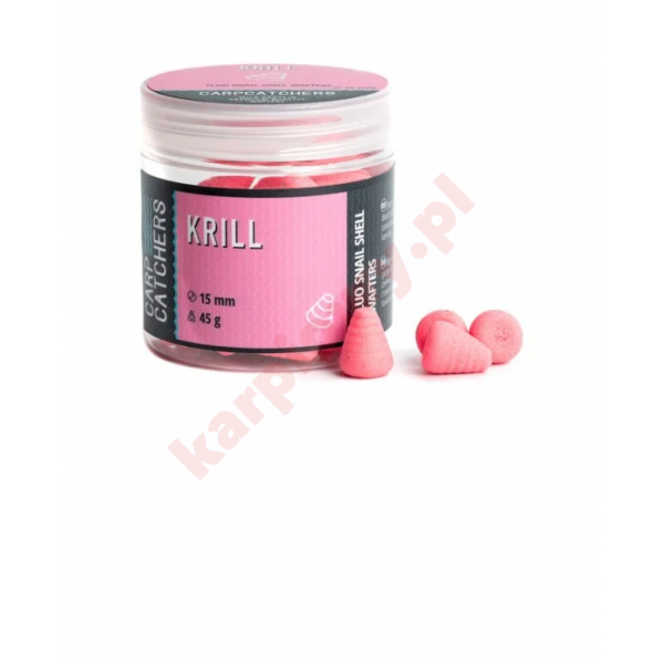 KULKI FLUO SNAIL SHELL WAFTERS KRILL 15*12 mm
