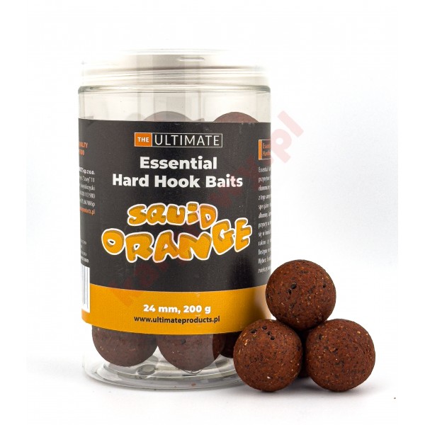 Kulki Essential Hard Hook Baits – Squid Orange 20mm