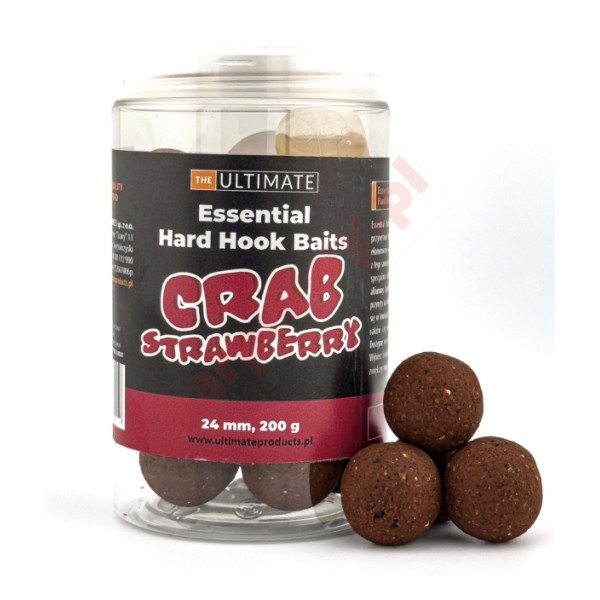Kulki Essential Hard Hook Baits – Crab Strawberry 20mm