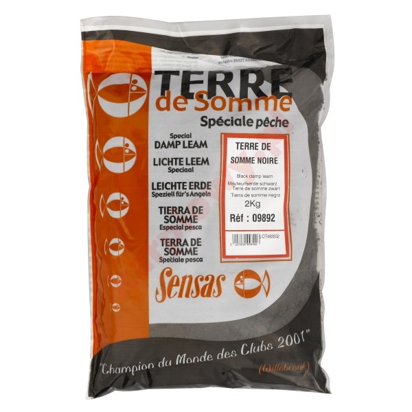 GLINA TERRE DE SOMME NOIRE 2KG
