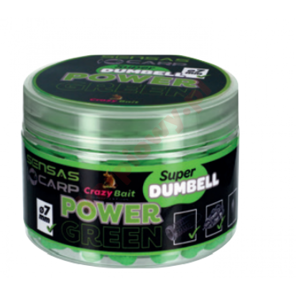Dumbell  7mm Power Grenn 80g 