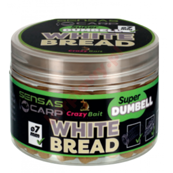 Super Dumbells 7mm White Bread 80g