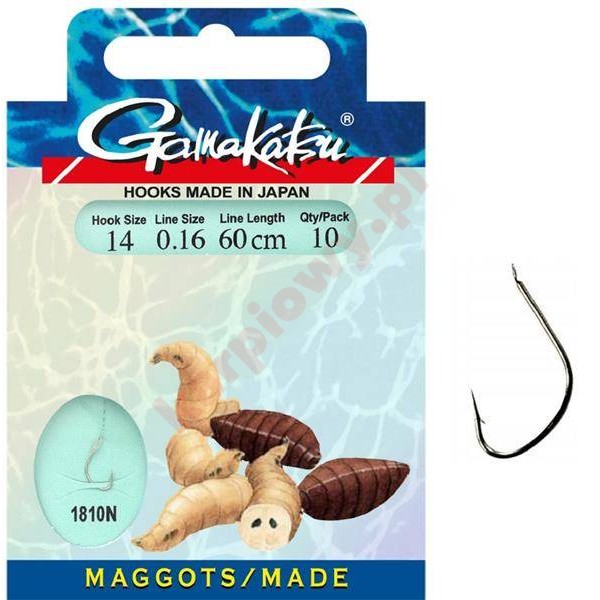 Przypony Maggots 1810N 14-0.16mm 60cm