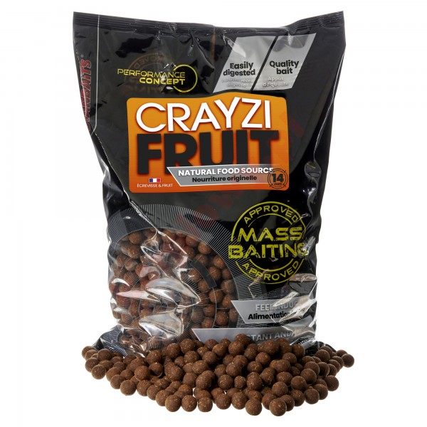 Kulki PC CRAYZI FRUIT MASS BAITING 14mm 3kg