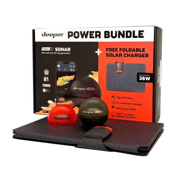 DEEPER CHIRP+ 3 Power Bundle 