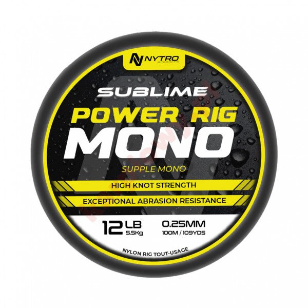 Żyłka Sublime Power Rig Mono 0.17mm 100m
