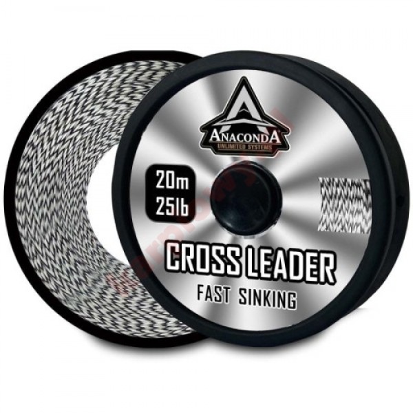 Plecionka Przyponowa Cross Leader Fast Sinking 25lb 20m