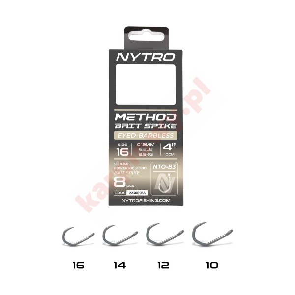 Przypon Gotowy Method Bait Spike  4'' 10cm 10/0,25mm