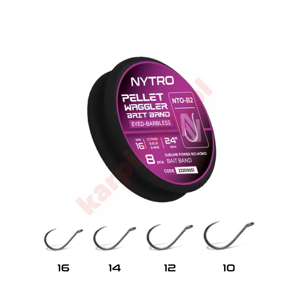 Przypon Gotowy Pellet Wag B-Band  24'' 61cm 10/0,23MM