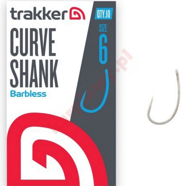 Haki Curve Shank Hooks Barbless size 6