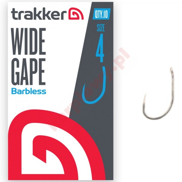 Haki Wide Gape Hooks Barbless size 4