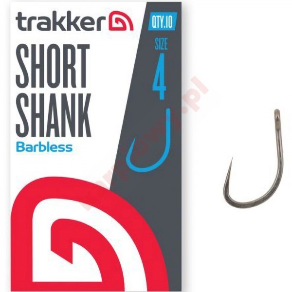 Haki Short Shank Hooks Barbless size 4