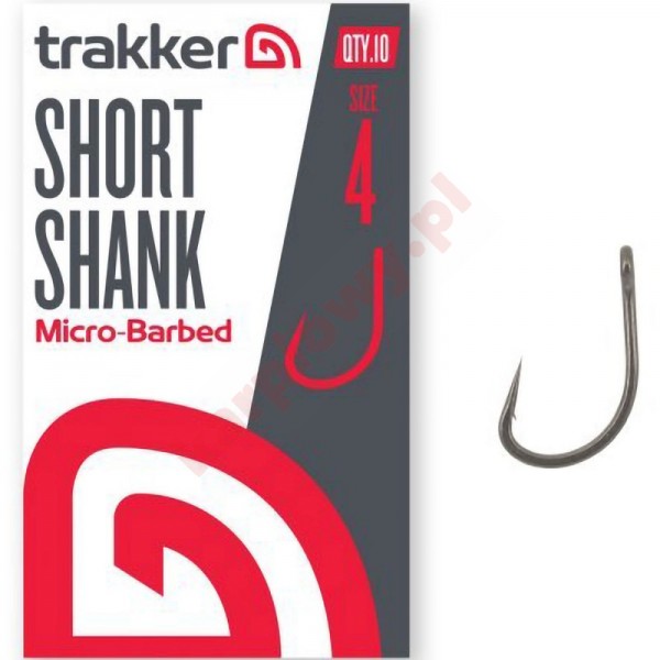 Haki Short Shank Hooks Micro Barbed size 4