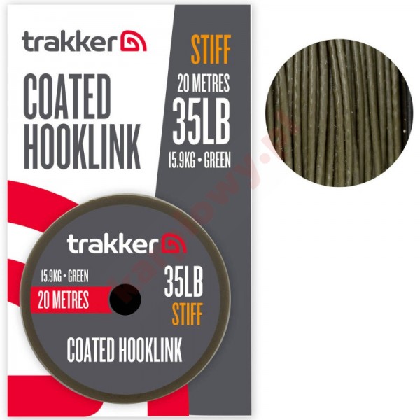 Plecionka W Otulinie Stiff Coated Hooklink - 35lb 15.9kg 20m