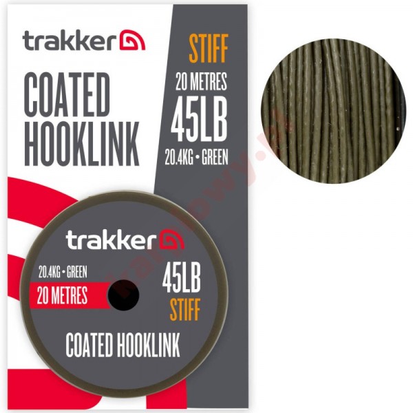 Plecionka W Otulinie Stiff Coated Hooklink - 45lb 20.4kg 20m