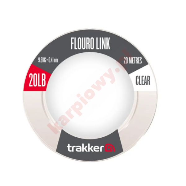Miękki Fluoro Link  25lb  0,45mm 20m