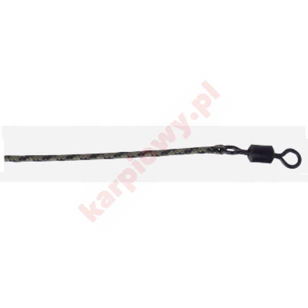 Leadcore leaders camo swivel 45lb 80cm camou green 
