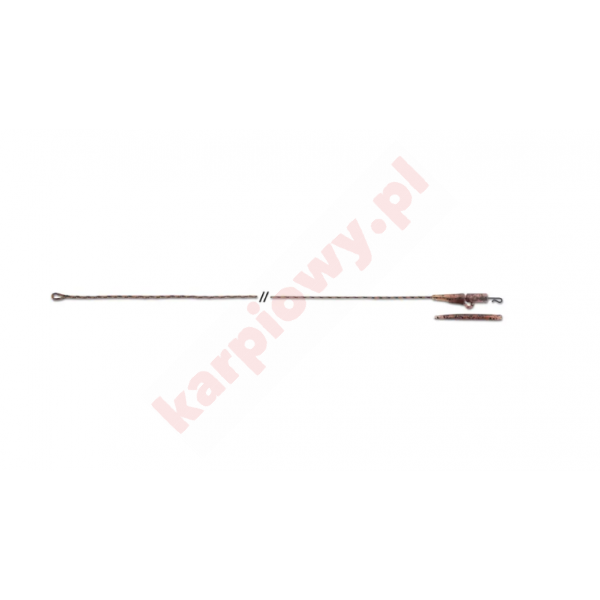 Przypon Jungle Quick Change Safety Clip Leadcore L. 80cm, Brown (3szt.)