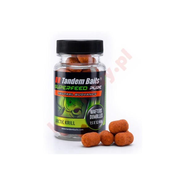Wafters Dumbells 15/12mm Artic Krill 30g