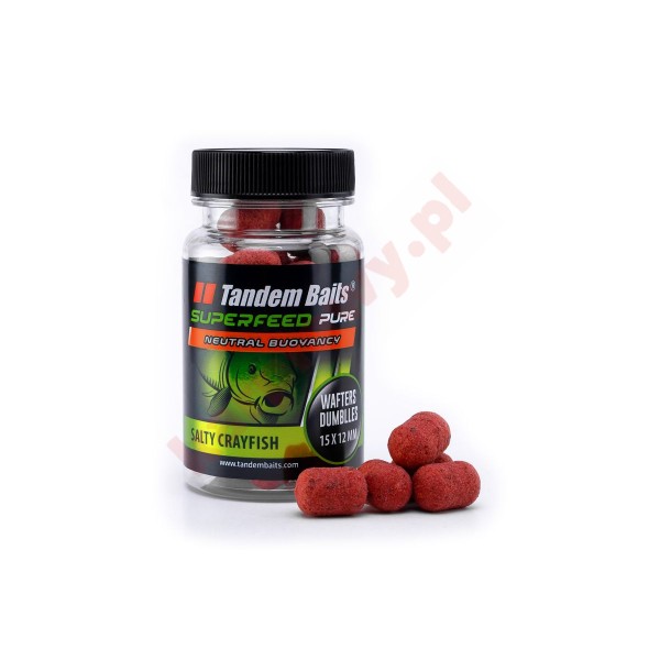 Wafters Dumbells 15/12mm Slaty Crayfish 30g