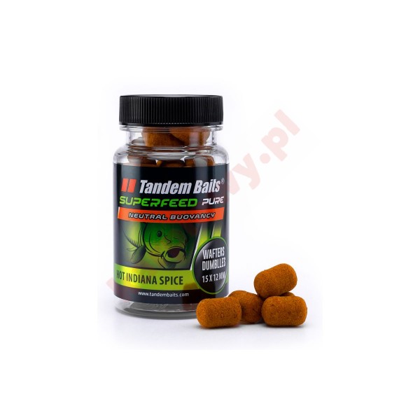 Wafters Dumbells 15/12mm Indiana Hot Spice 30g