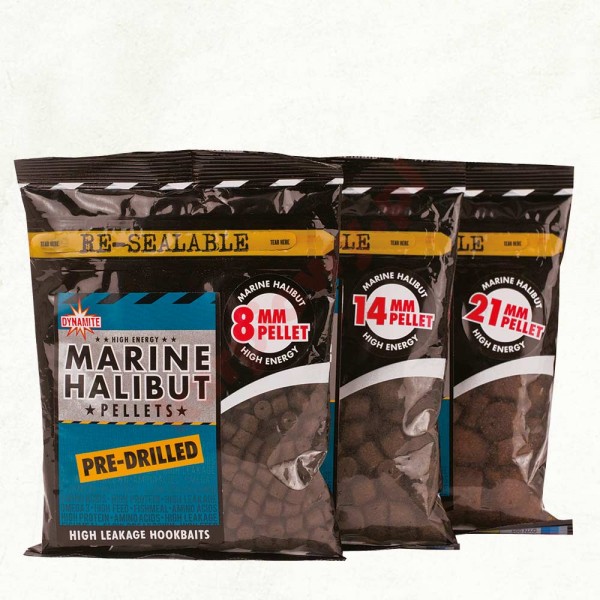 Pellet z dziurką Marine Halibut 14mm- 350g
