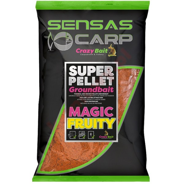 Zanęta Super Pellet Magic Fruit 1kg