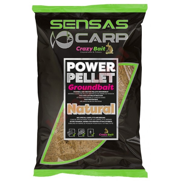 Zanęta Power Pellet  Natural 2 Kg