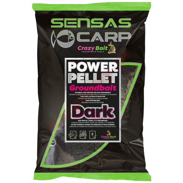 Zanęta UK Power Pellet Dark 2 Kg