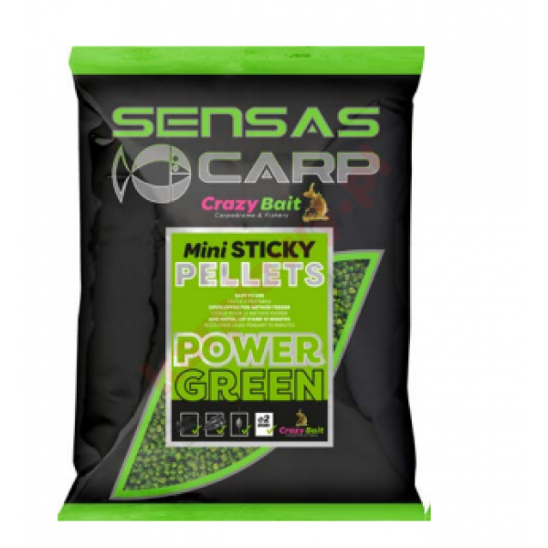 Mini Sticky Pellets Power Green 700g