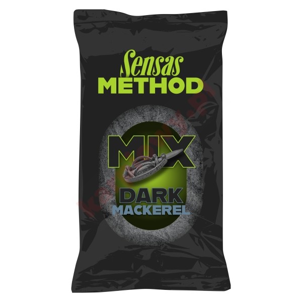 Zanęta METHOD MIX DARK MACKEREL 1KG