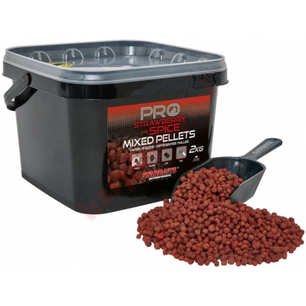 Pellet Pro Strawberry Spice Mixed 2kg